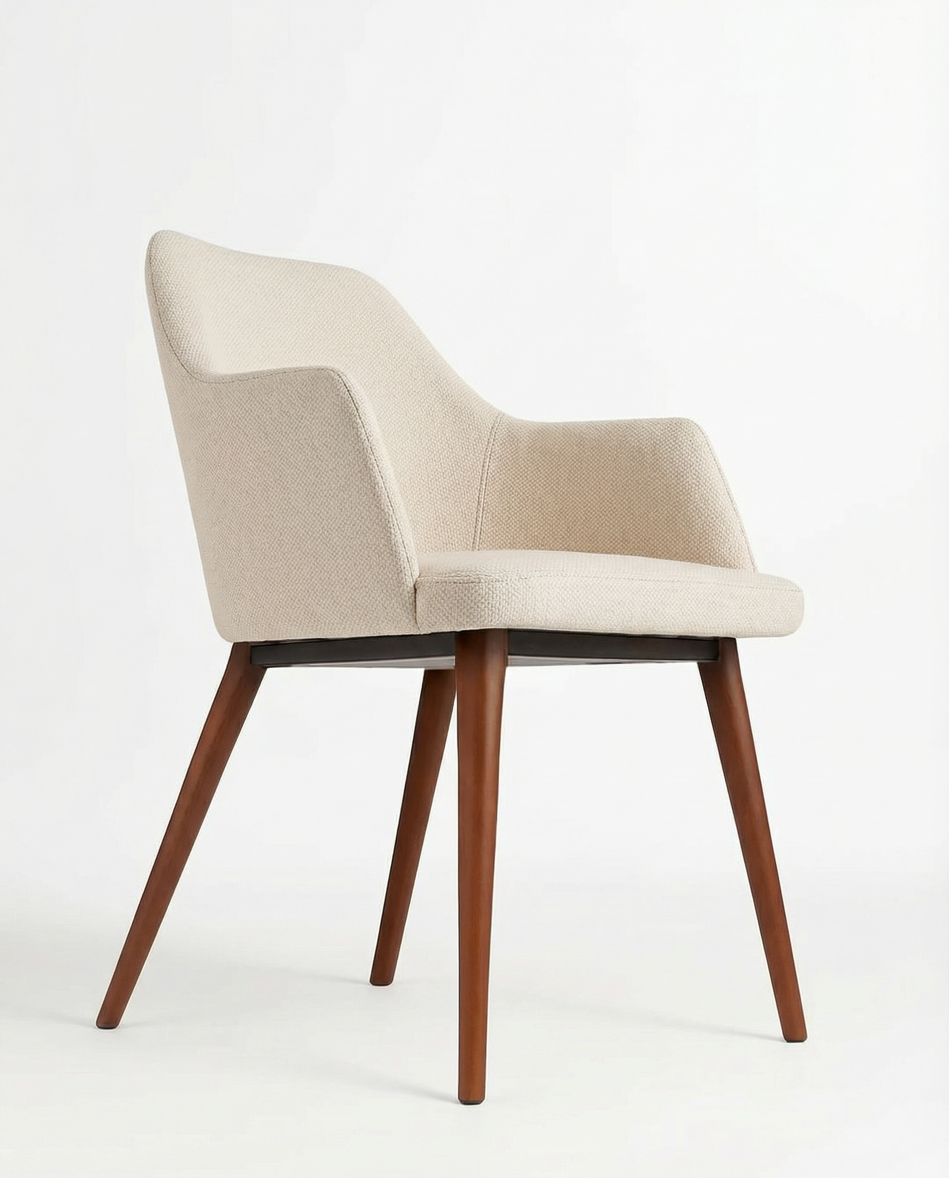 Poli Lounge Сhair with metal legs