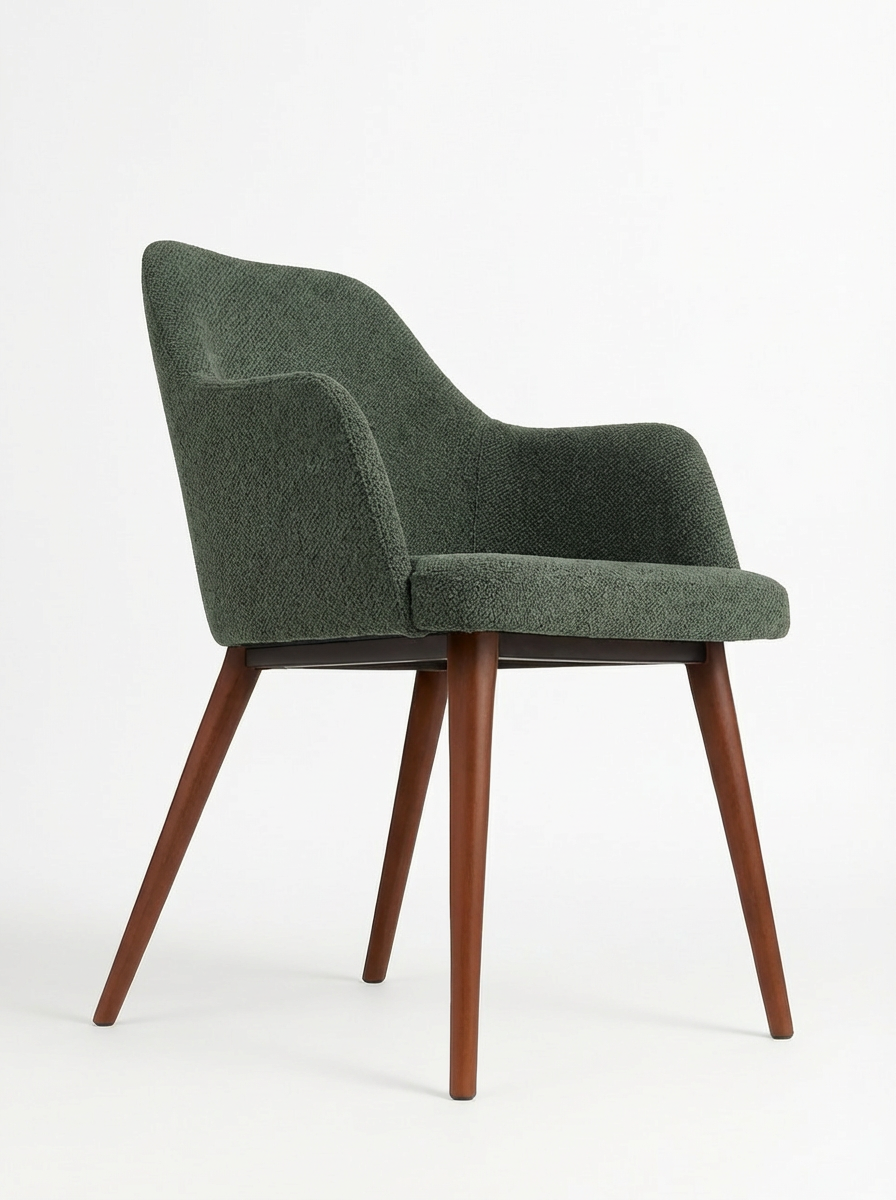 Poli Lounge Сhair with metal legs