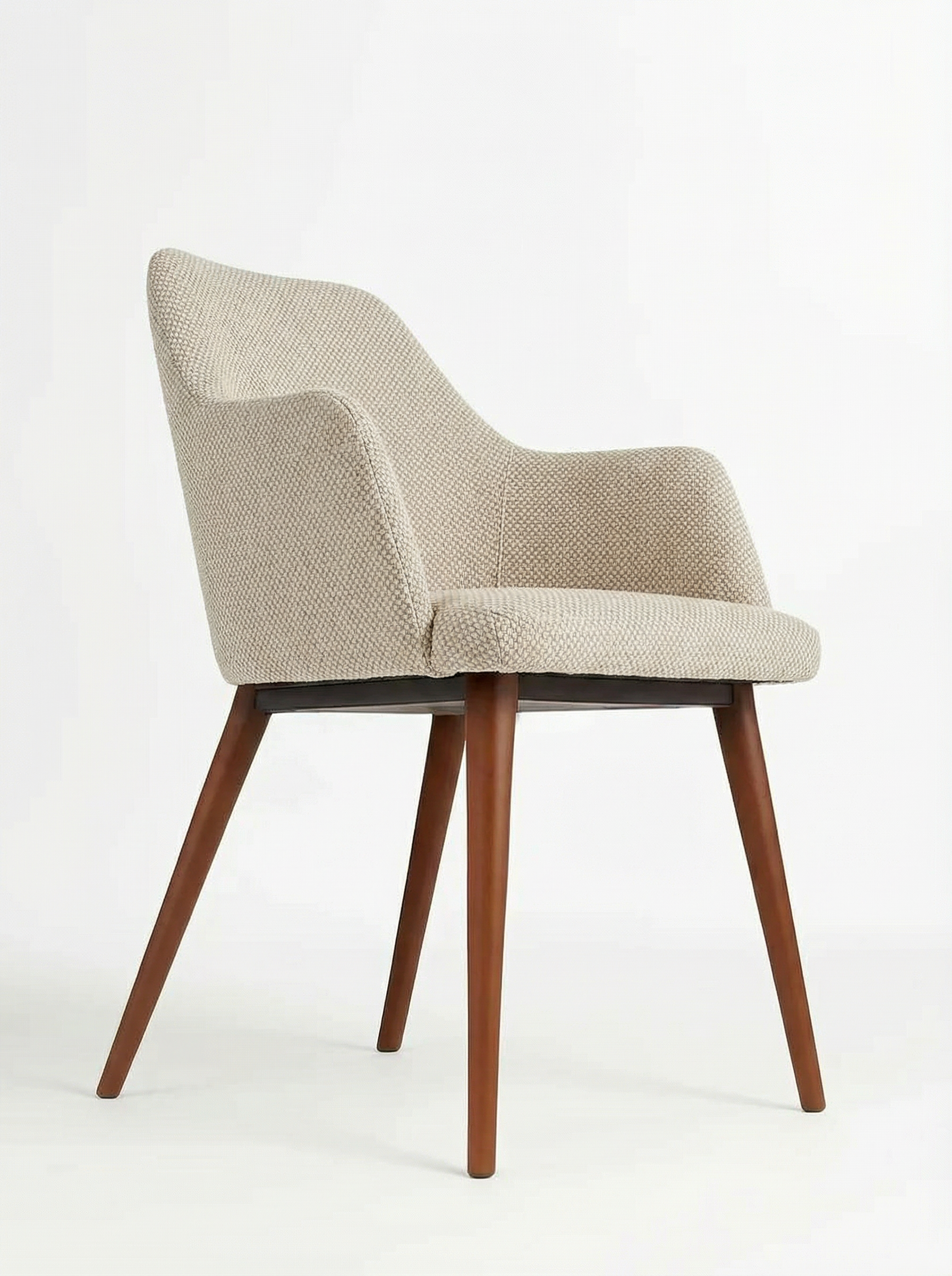 Poli Lounge Сhair with metal legs