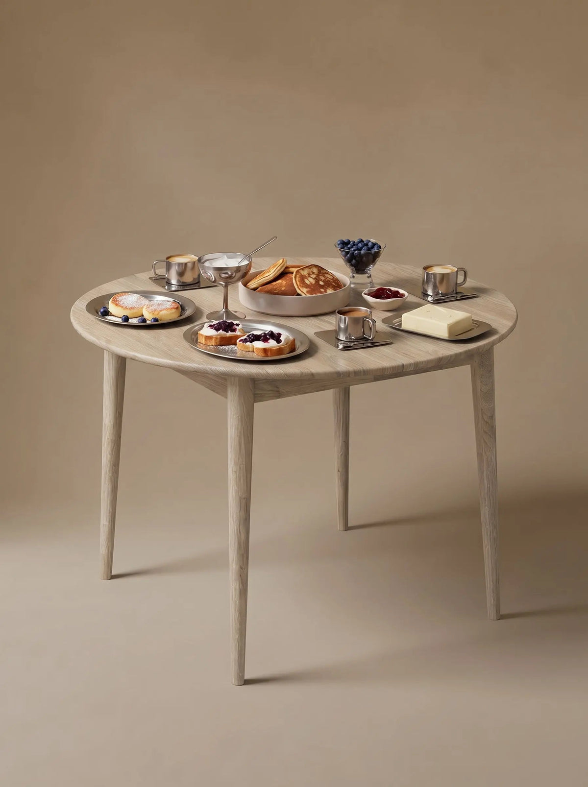 Erie Round Extendable Dining Table