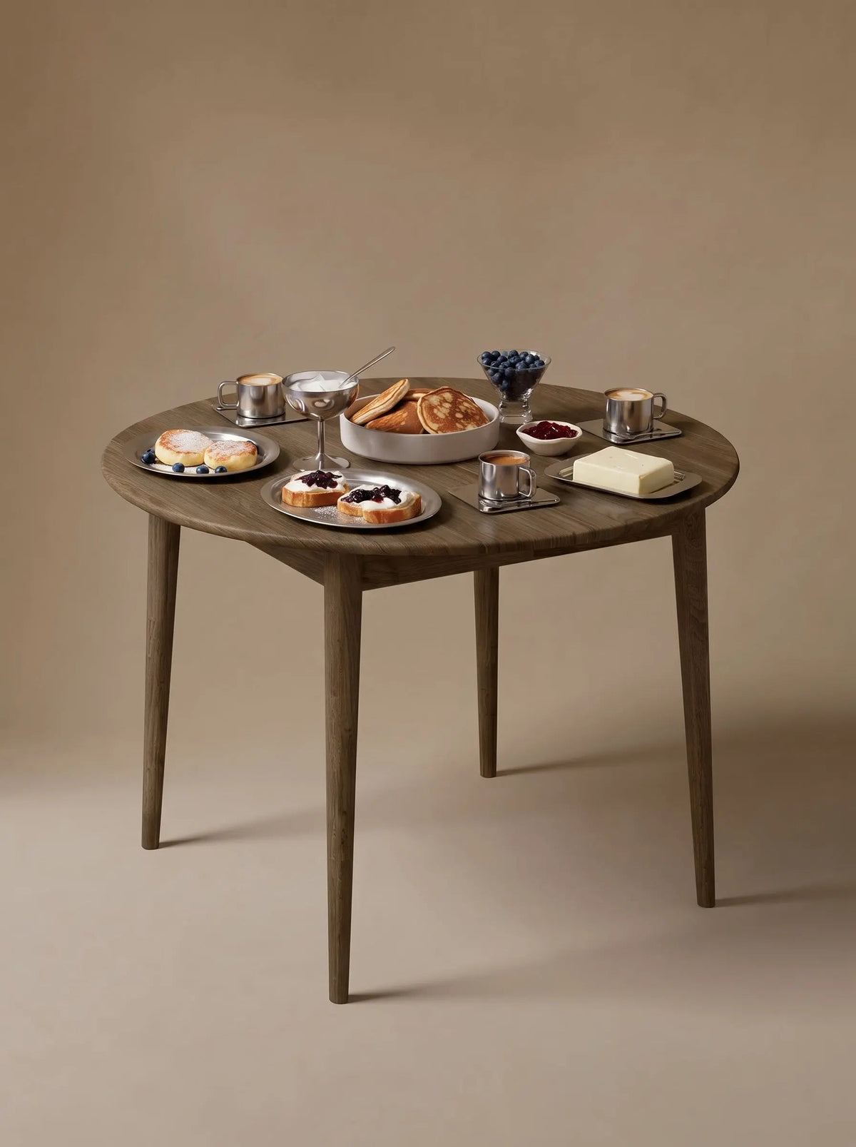 Erie Round Extendable Dining Table