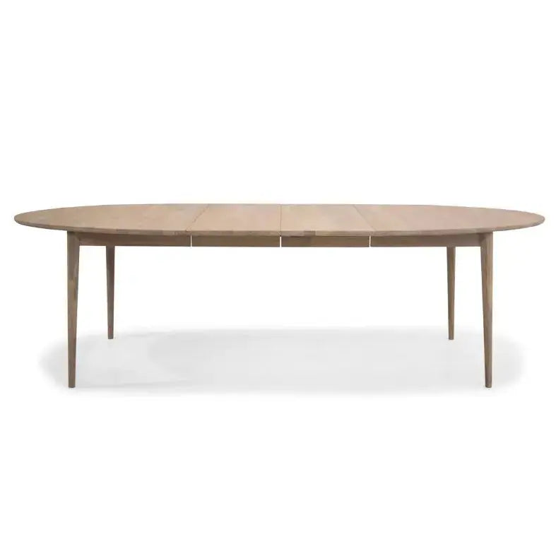 Veneto Italia Tables Erie round extendible dining table