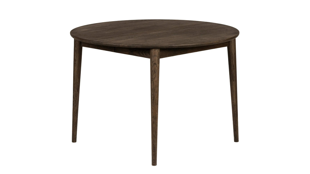 Veneto Italia Tables Erie round extendible dining table