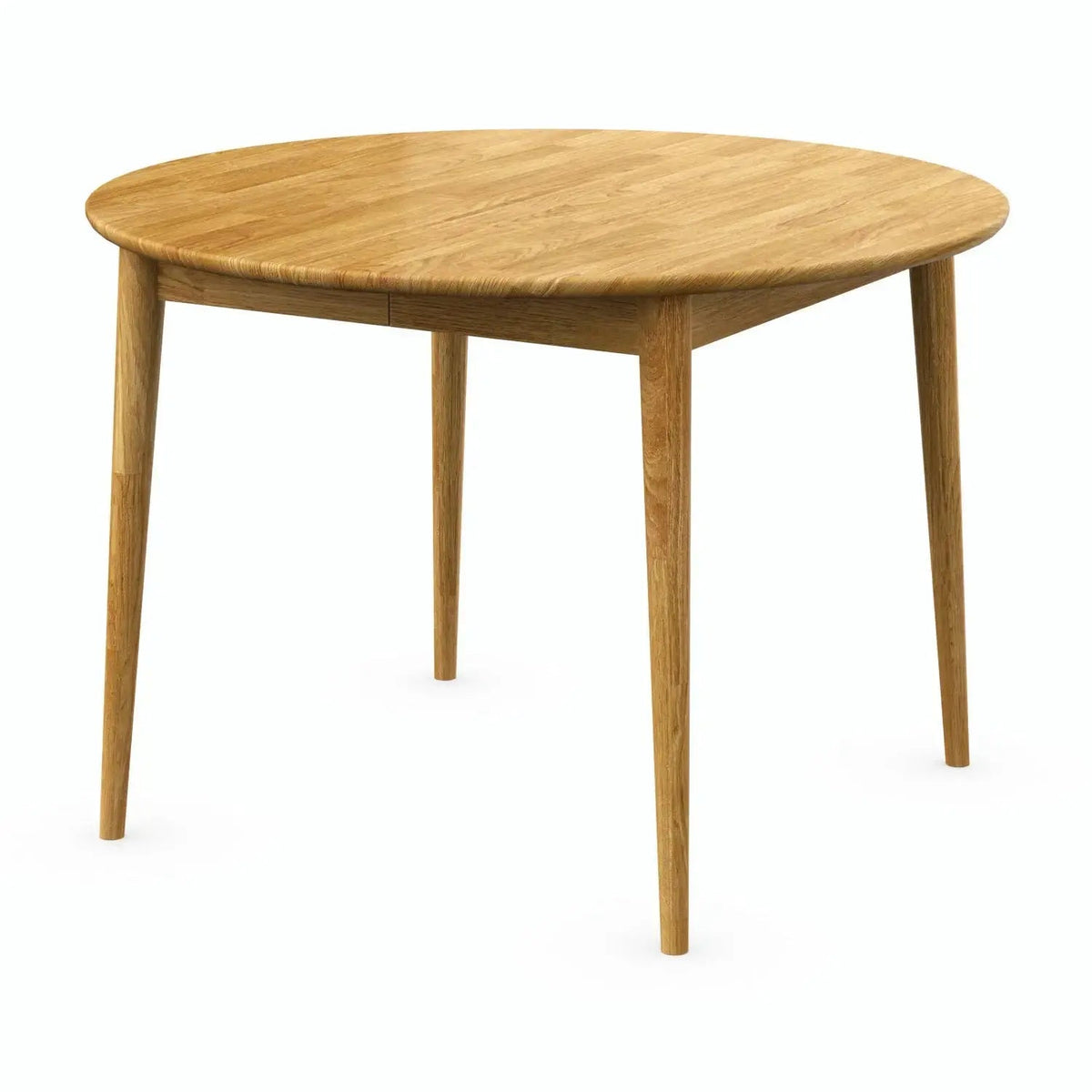 Veneto Italia Tables Erie round extendible dining table