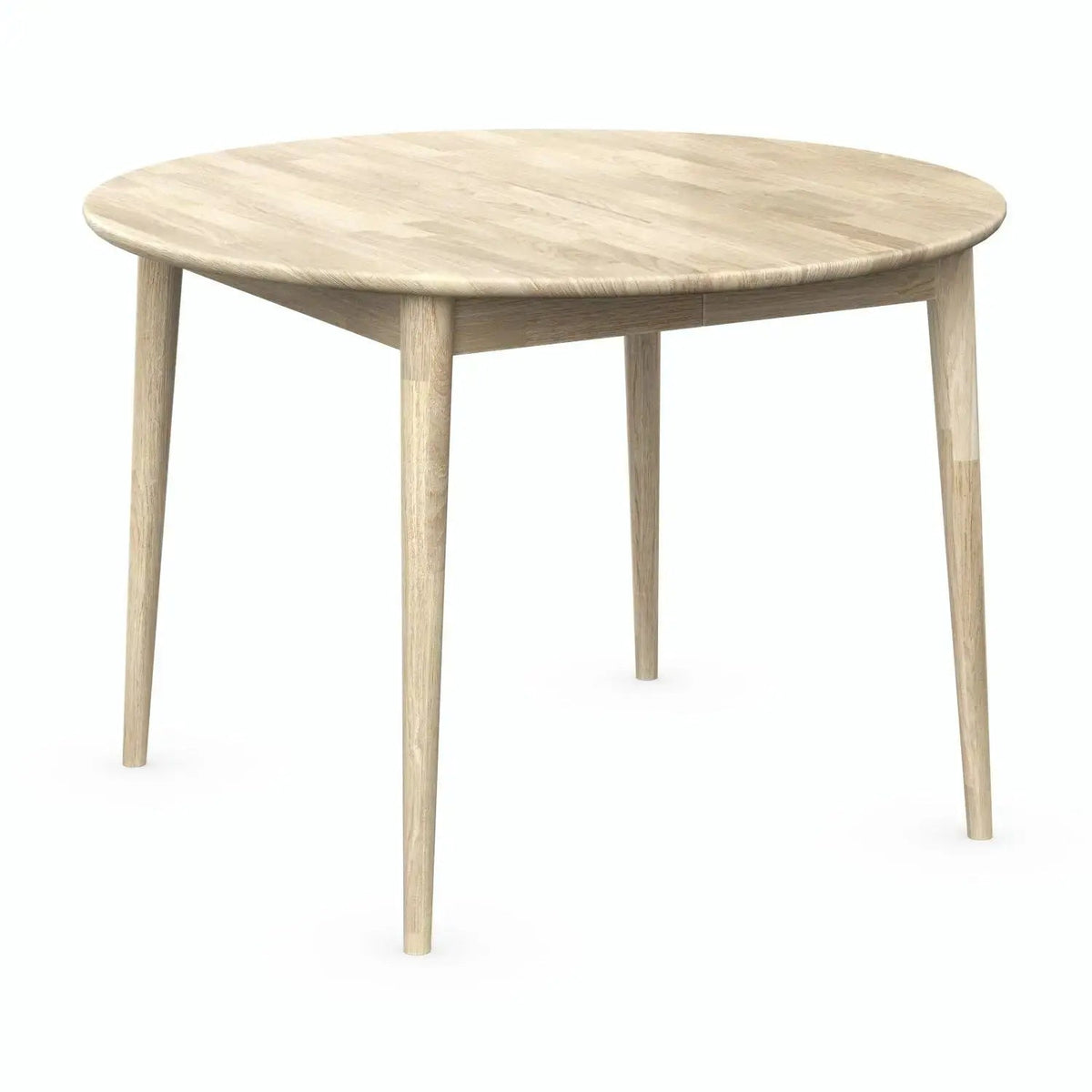 Veneto Italia Tables Erie round extendible dining table