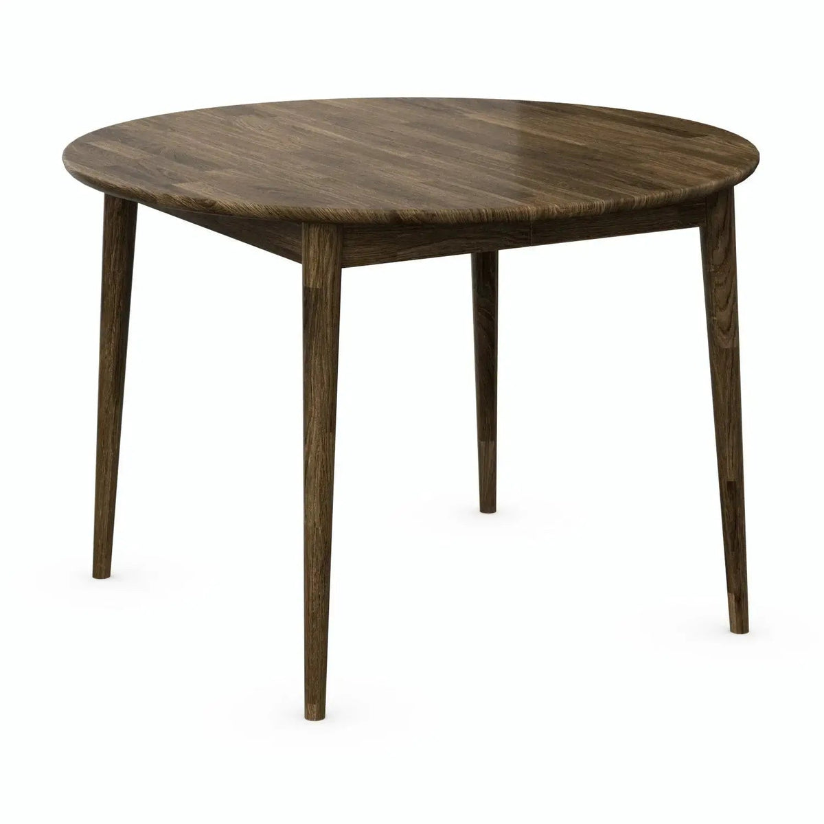 Veneto Italia Tables Erie round extendible dining table