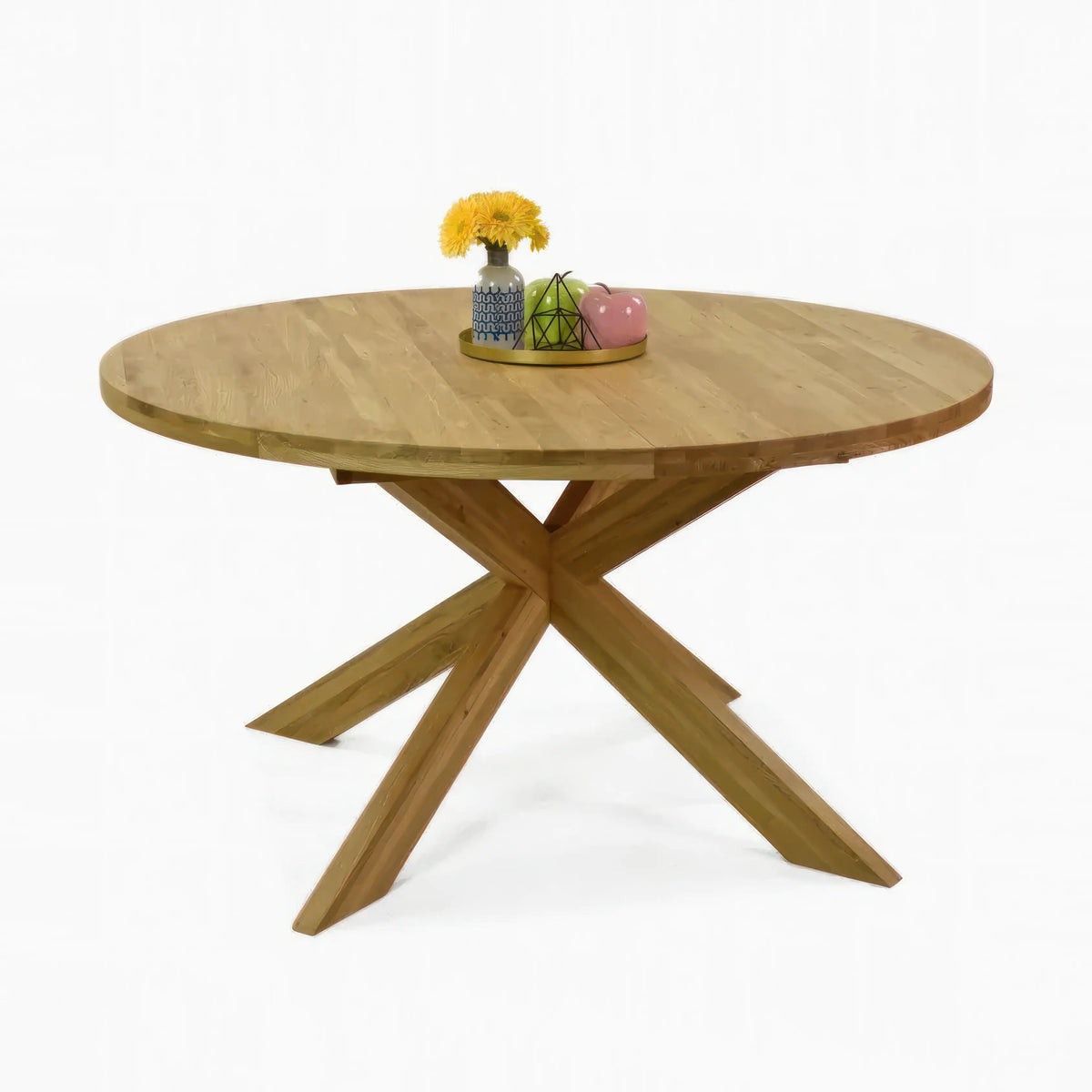 Laukaa Round Extendable Dining Table