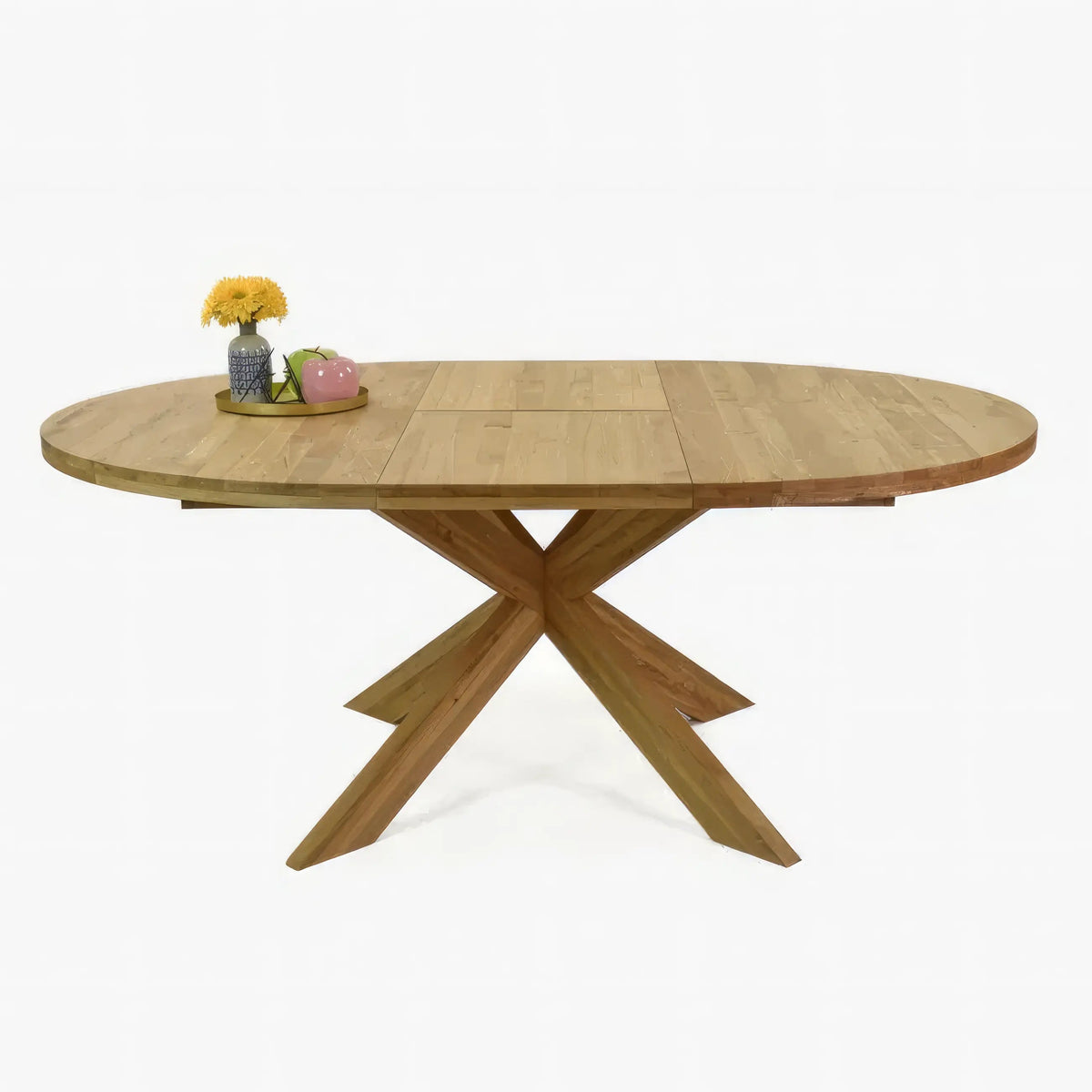 Laukaa Round Extendable Dining Table