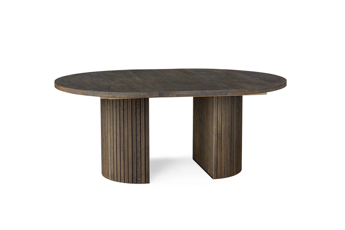 Veneto Italia Tables Tromsø round Extendible Dining Table