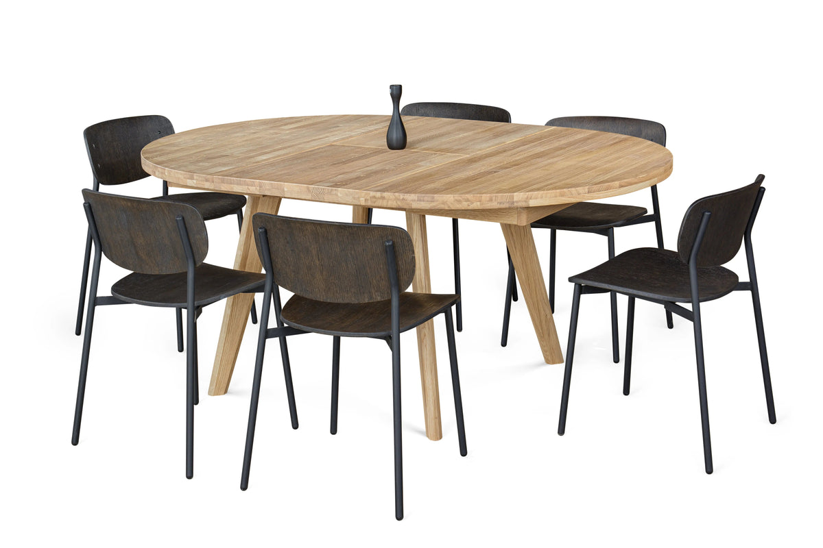Urho Round Extendable Dining Table