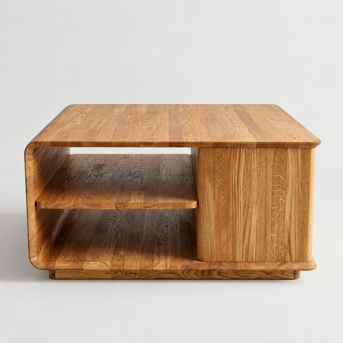 Cwellyn coffee unit, oak, natural wax oil