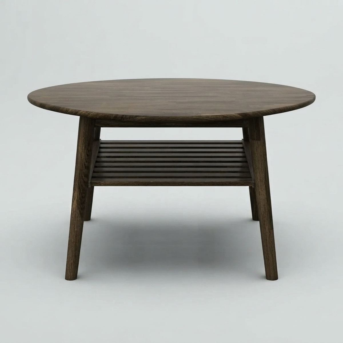Erie Round Coffee Table with Shelf