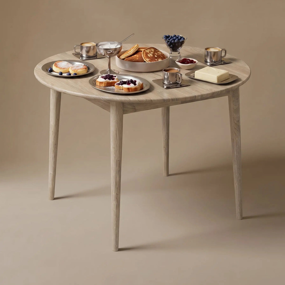Erie Round Extendable Dining Table