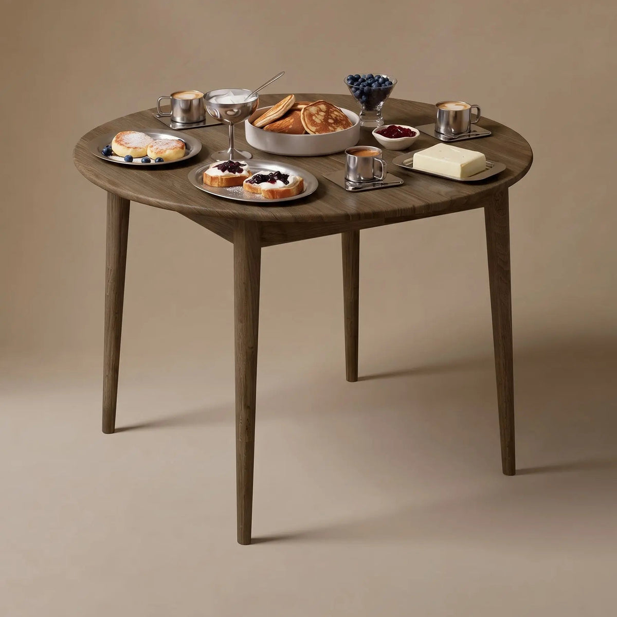 Erie Round Extendable Dining Table