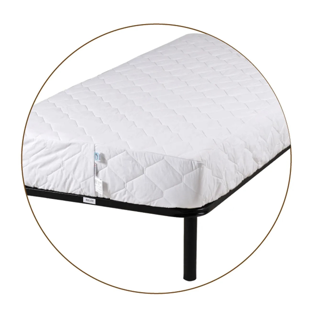 Veneto Thermo mattress cover with side panel