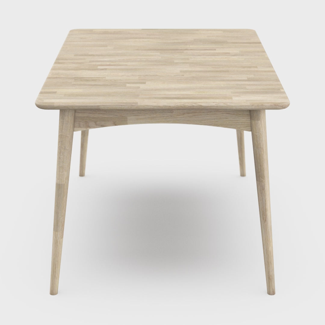 Завантажити відео: Kiruna Dining Table with Butterfly Extension