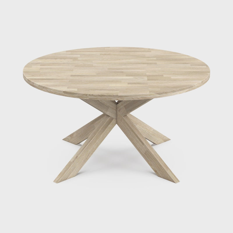 Laukaa Round Extendable Dining Table