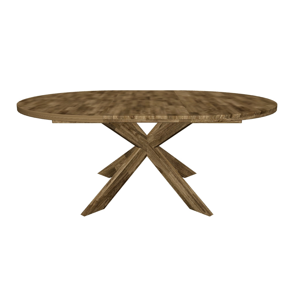 Laukaa Round Extendable Dining Table