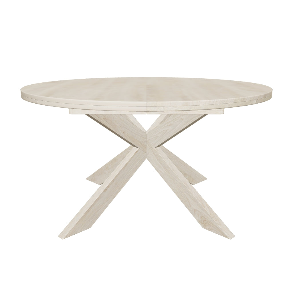 Laukaa Round Extendable Dining Table
