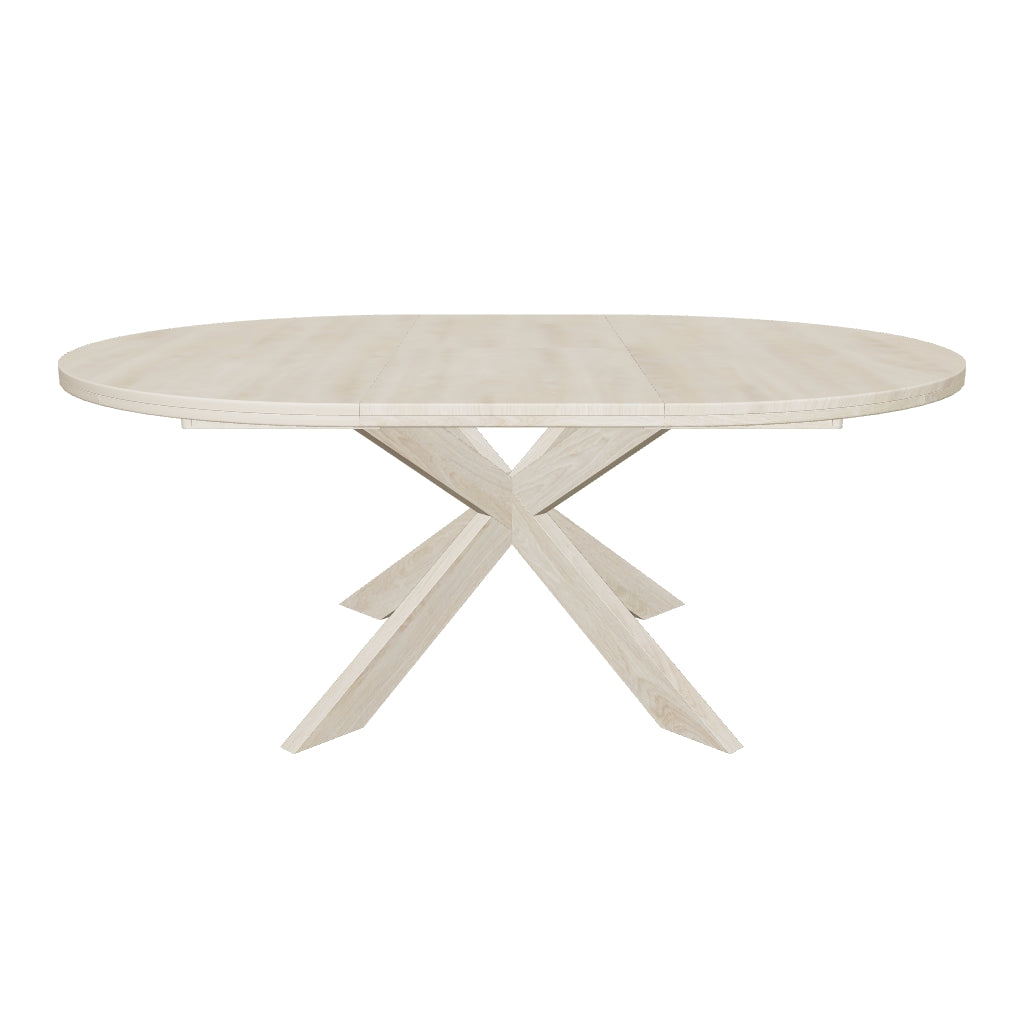 Laukaa Round Extendable Dining Table