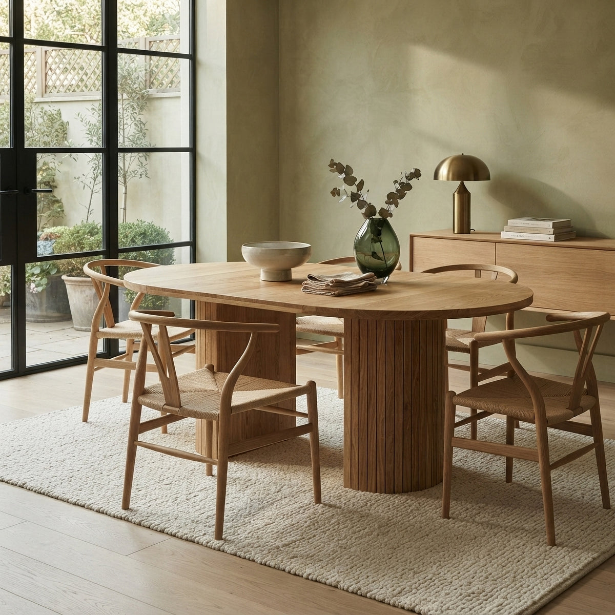Tromso Round Extendable Dining Table